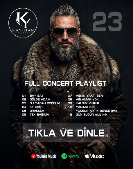 EMRAH KAYİHAN FULL KONSER PLAYLIST 12 ŞARKI